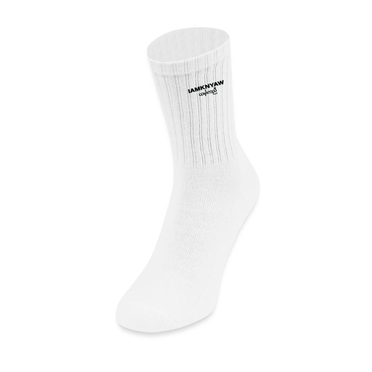 NEW! IAK Embroidered Socks
