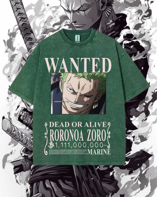 PRE-ORDER ZORO WANTED POSTER